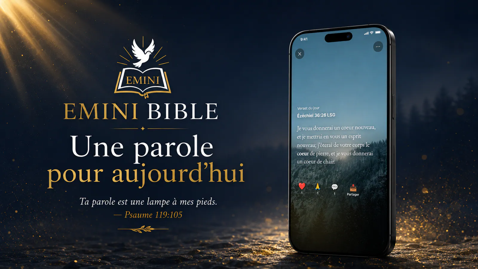 Verset du jour dans EMINI